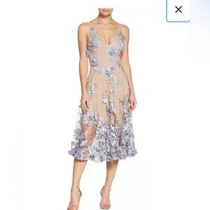 Dress the Population Audrey Floral Midi Dress